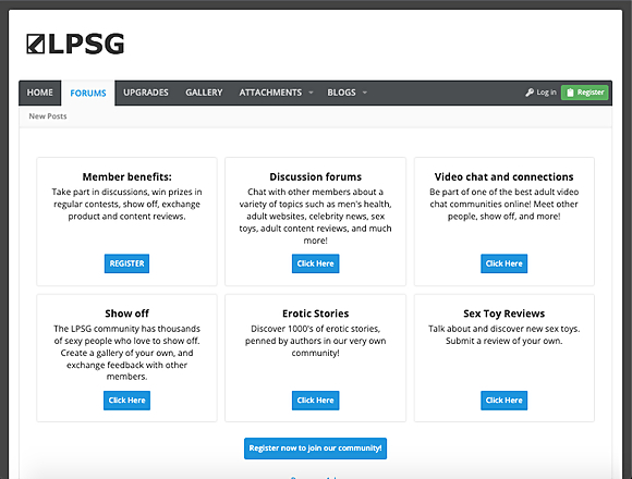 Lpsg Site Review Screenshot