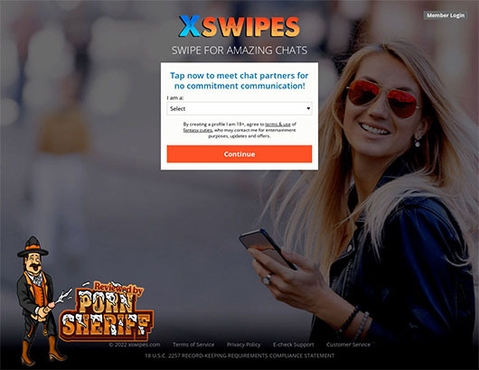 Xswipes Site Review Screenshot