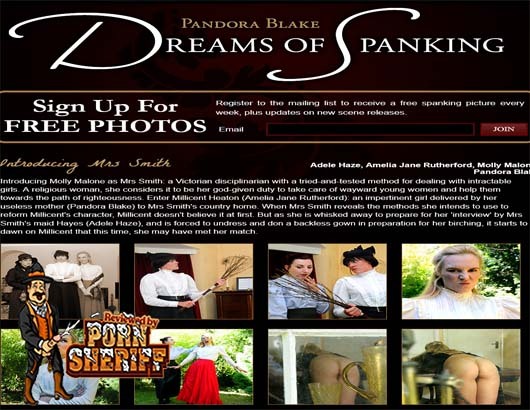 DreamsOfSpanking Screenshot for Full Site Review