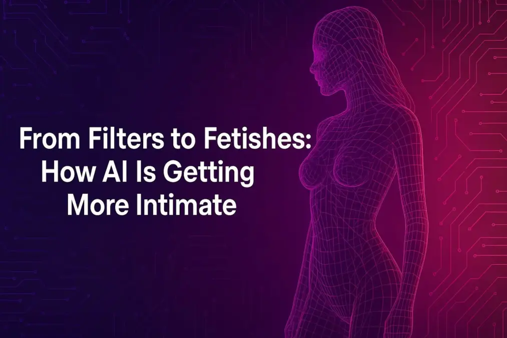 Article banner: From Filters to Fetishes: How AI Is Getting More Intimate