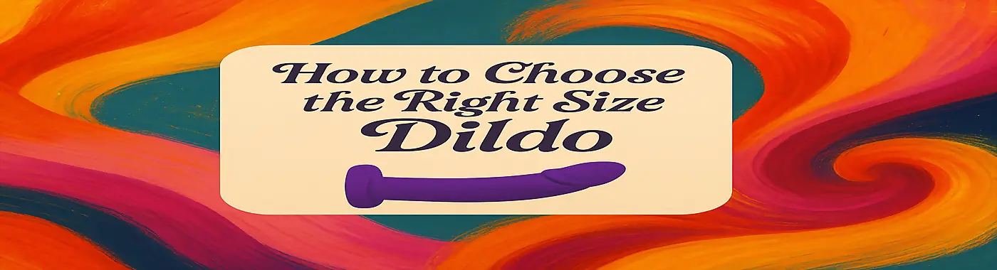 How to Choose the Right Size Dildo Header Image