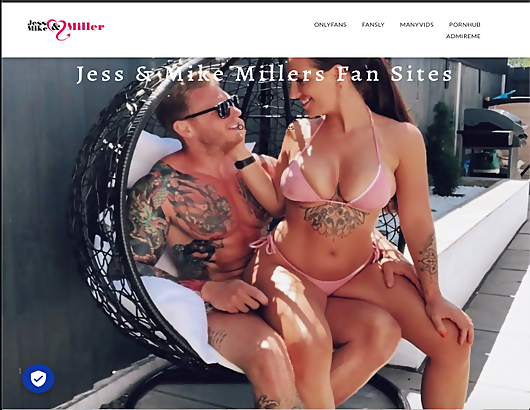 JessMikeMiller Screenshot for Full Site Review