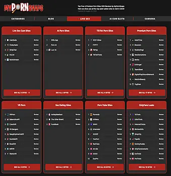 Screenshot of MyPornSnap for Full Site Review
