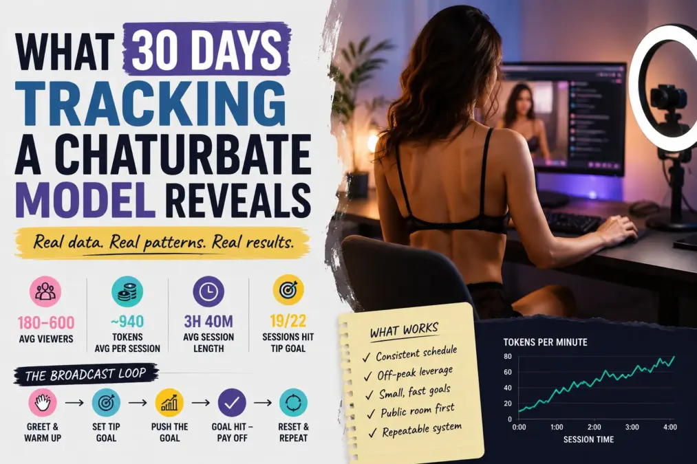 What 30 Days Tracking a Chaturbate Model Reveals
