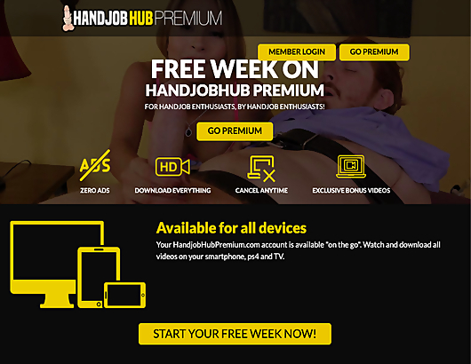 HandJobHubPremium Screenshot for Full Site Review